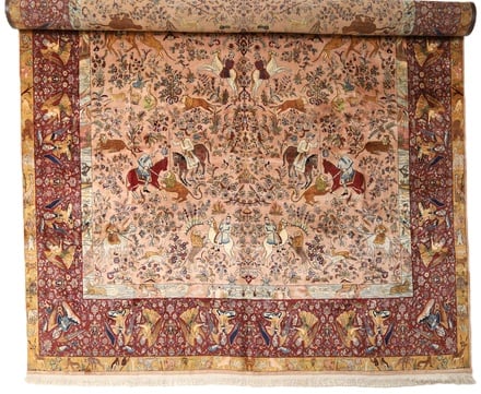 Antique Agra Carpet 573x369
