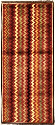 Gabbeh Teppich 220x93