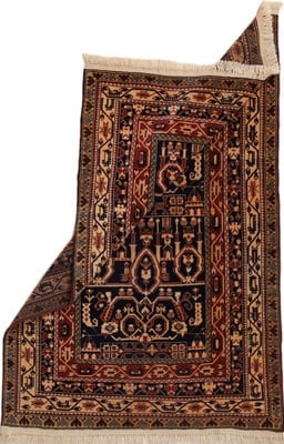 Antique Baluch Carpet 143x98 - alternate view