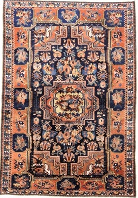 Bakhtiar Antik-Perserteppich 250x174