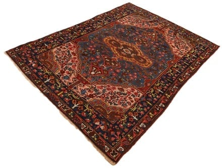 Antique Bakhtiar Carpet 197x142 - alternate view