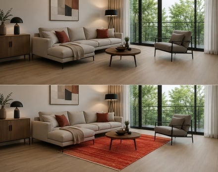 Gabbeh Teppich 195x148 - alternate view