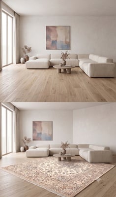 Kashan Carpet 250x150 - alternate view