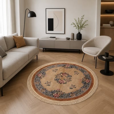 China Carpet 125x125 - alternate view