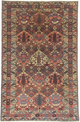 Bahktiar Antike Teppich 207x136