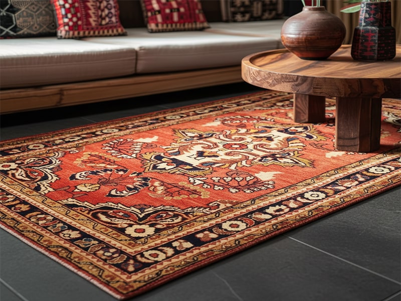 Antike Teppiche Verwendung