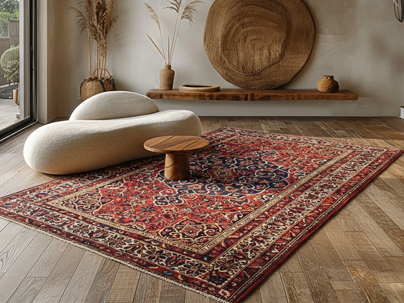 Bakhtiari handmade rug pattern