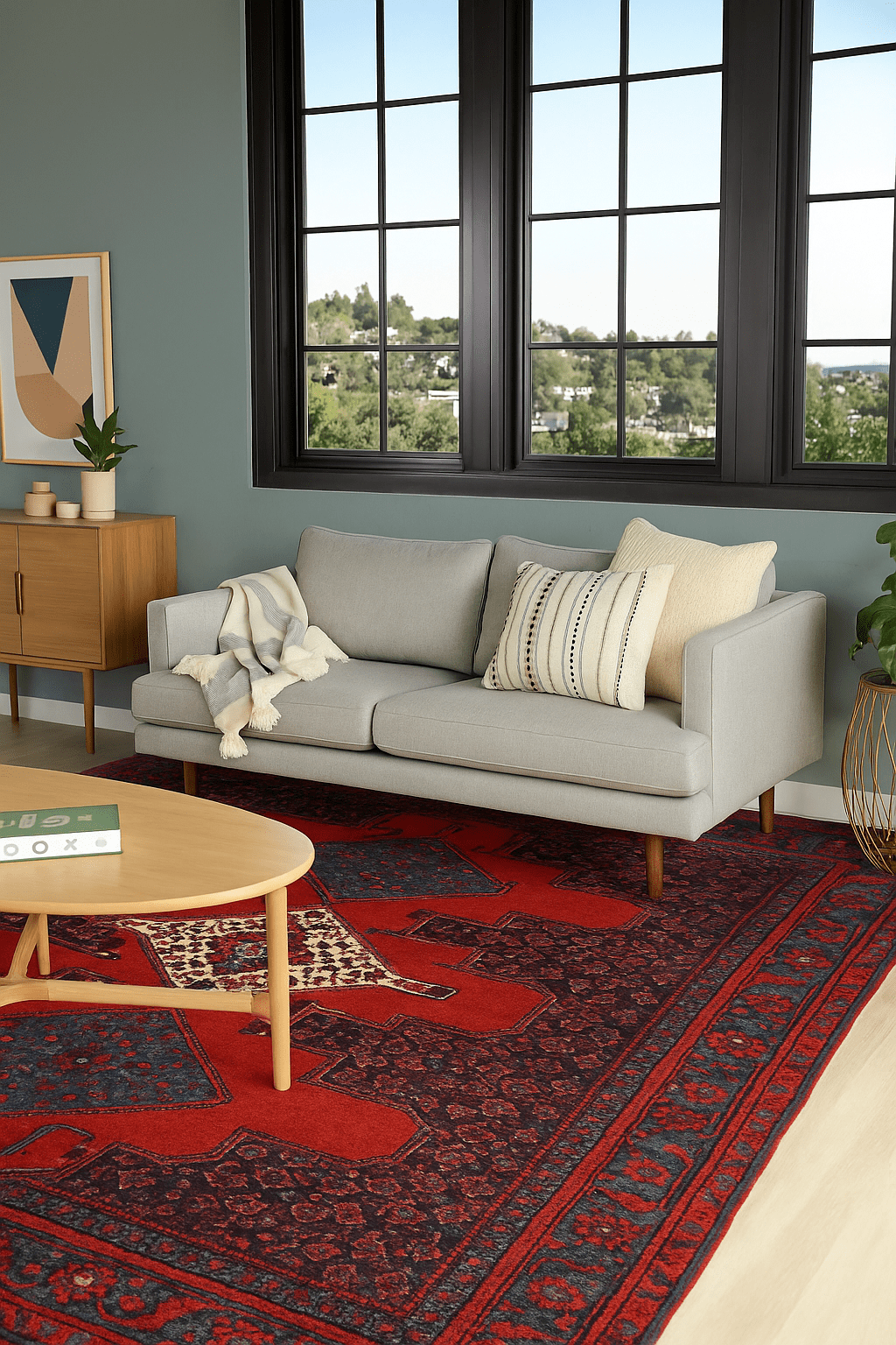 Bidjar Carpet in Interior Design