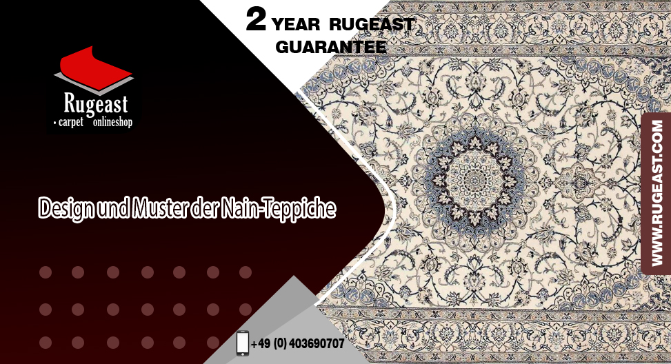 Design und Muster der Nain-Teppiche