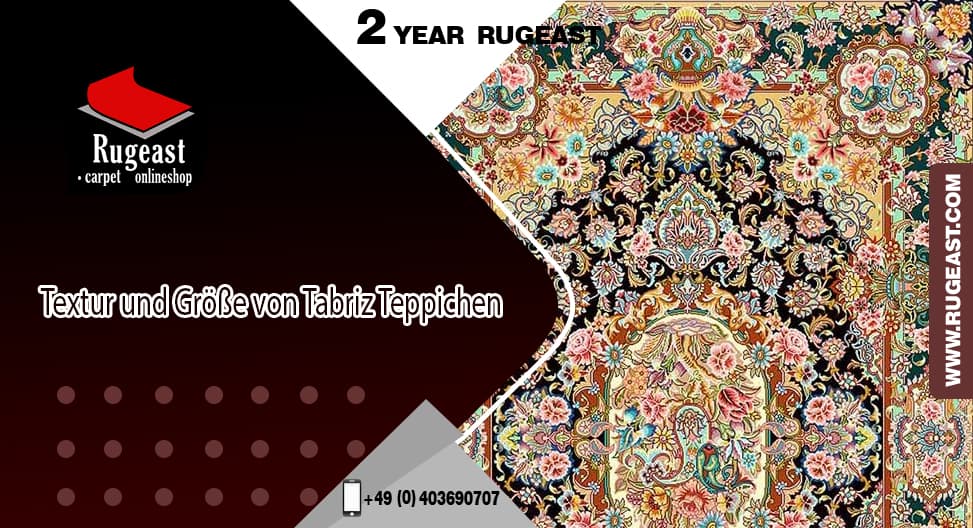 Design und Muster des Tabriz Teppichs