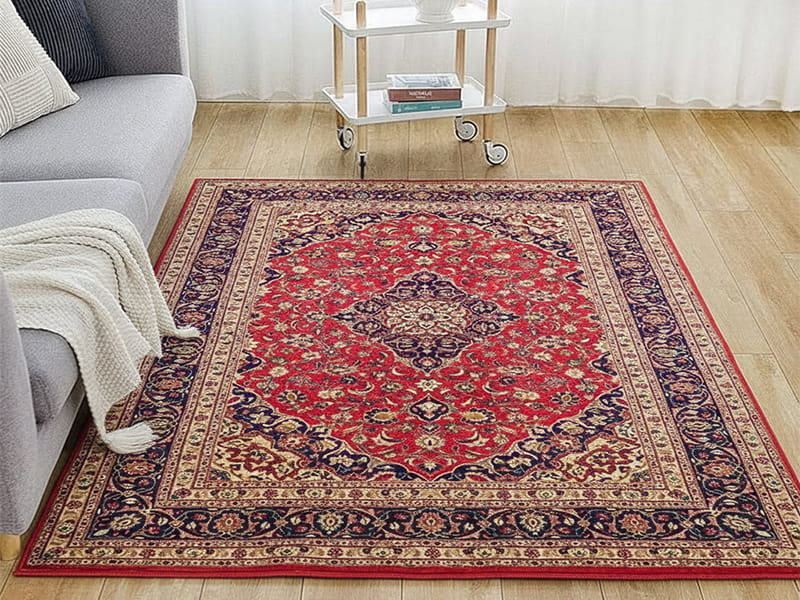 Kashmar Rug Materials and Craftsmanship Detail
