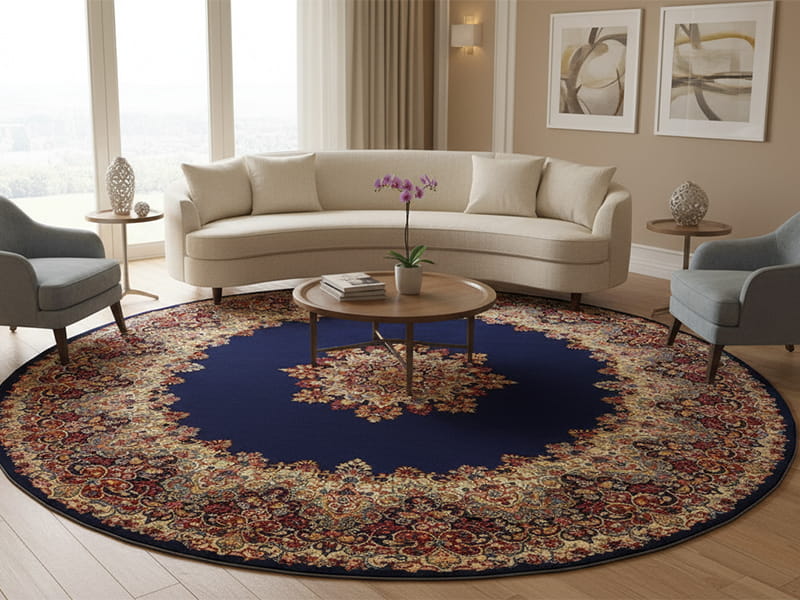 Where to place Kerman rugs at home