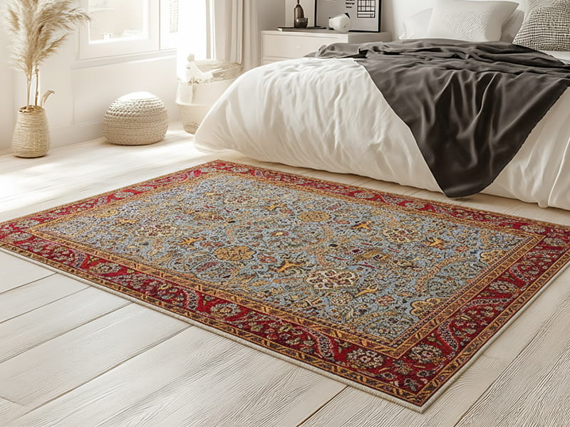 Ghom carpet detail
